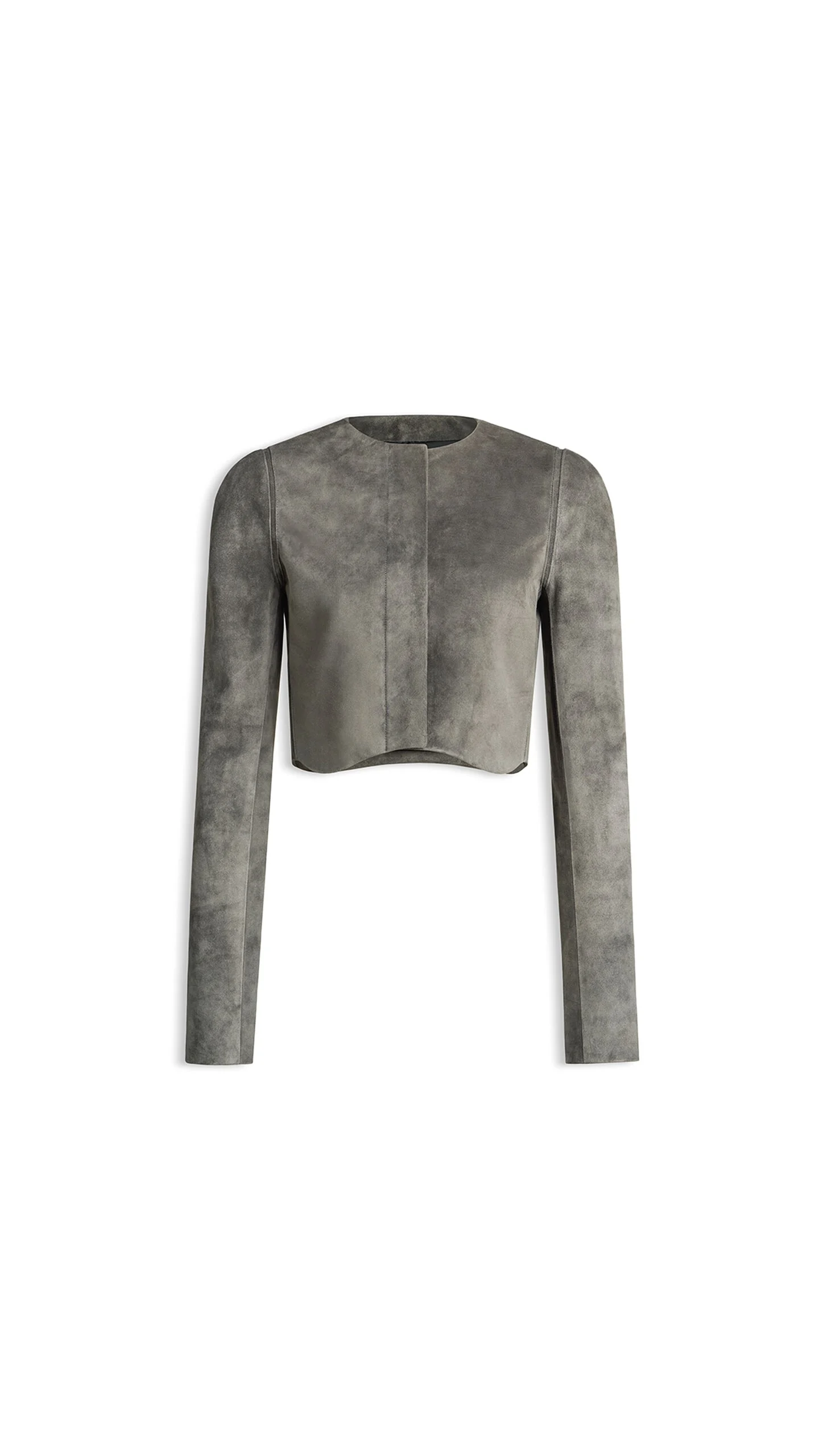 SUEDE GOATSKIN TAILORED JACKET - 1