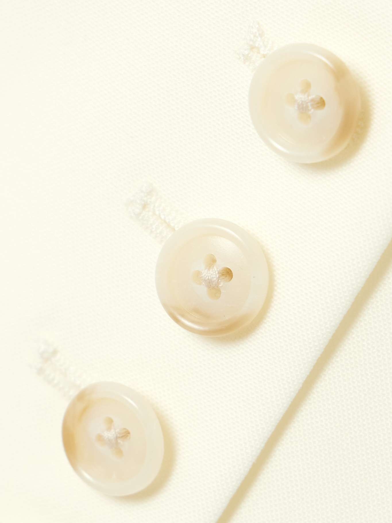 Wool vest Off-white - 5