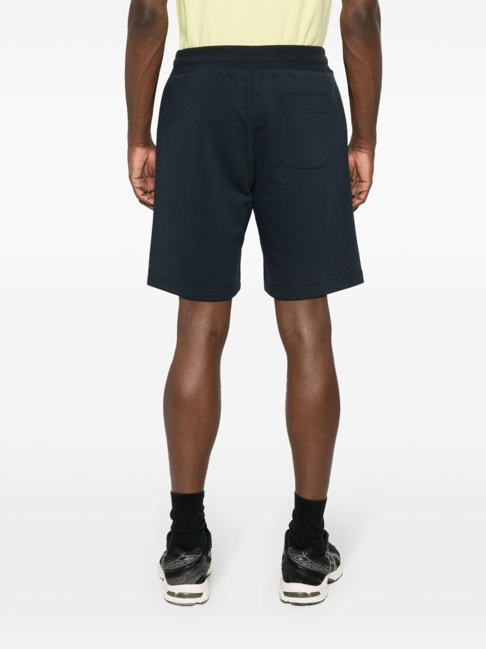logo-appliqué jersey shorts - 4