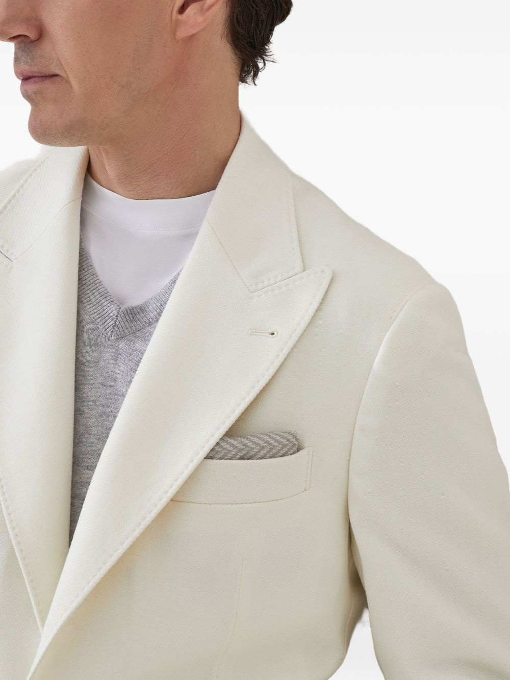 wool-cashmere blazer - 6