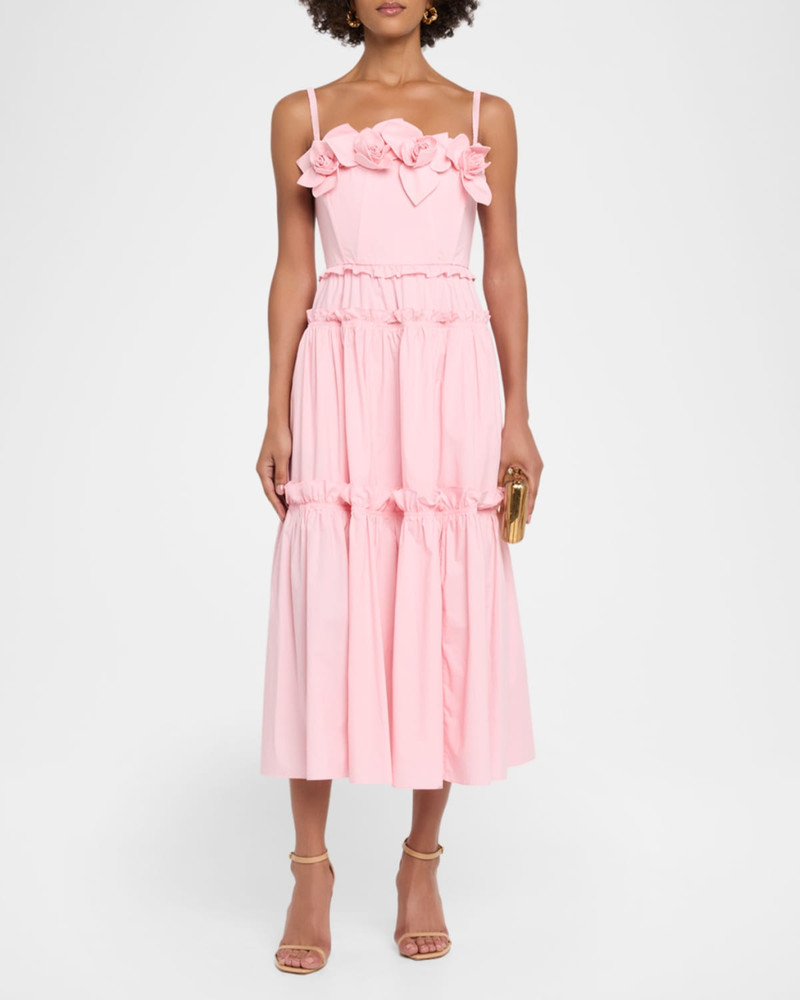 AKNVAS Rach Poplin Midi Dress outlook