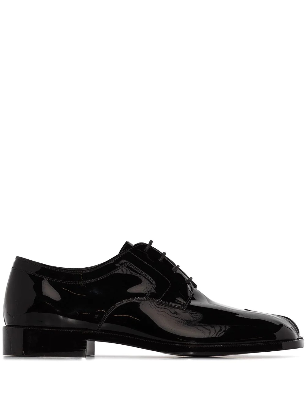 Tabi leather lace-up shoes - 1