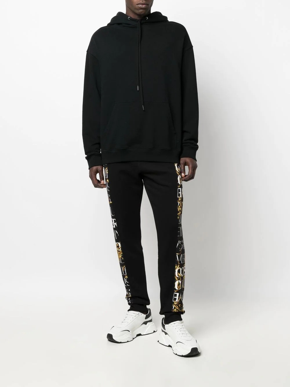 logo print track pants - 2