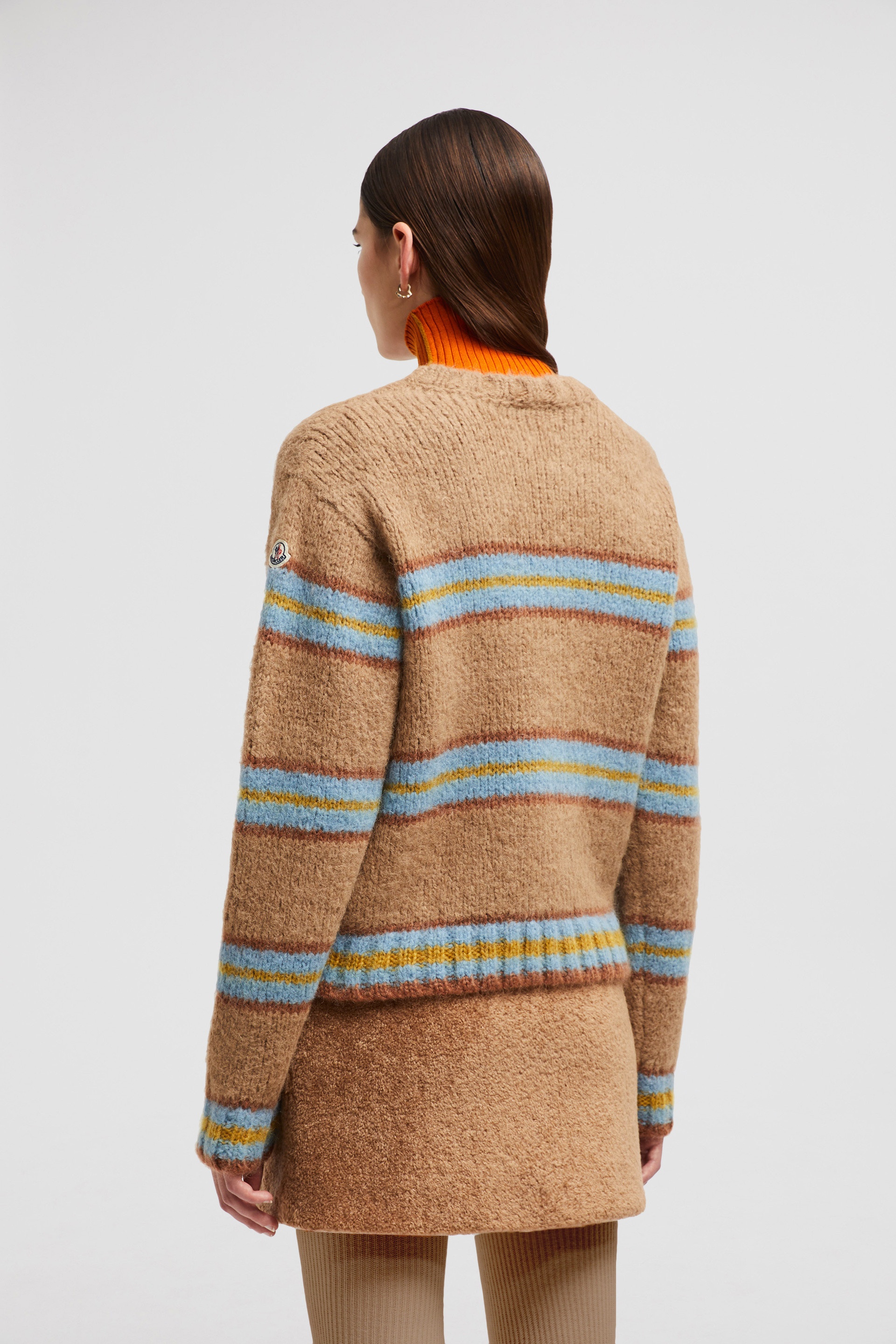 Striped Alpaca Blend Sweater - 5