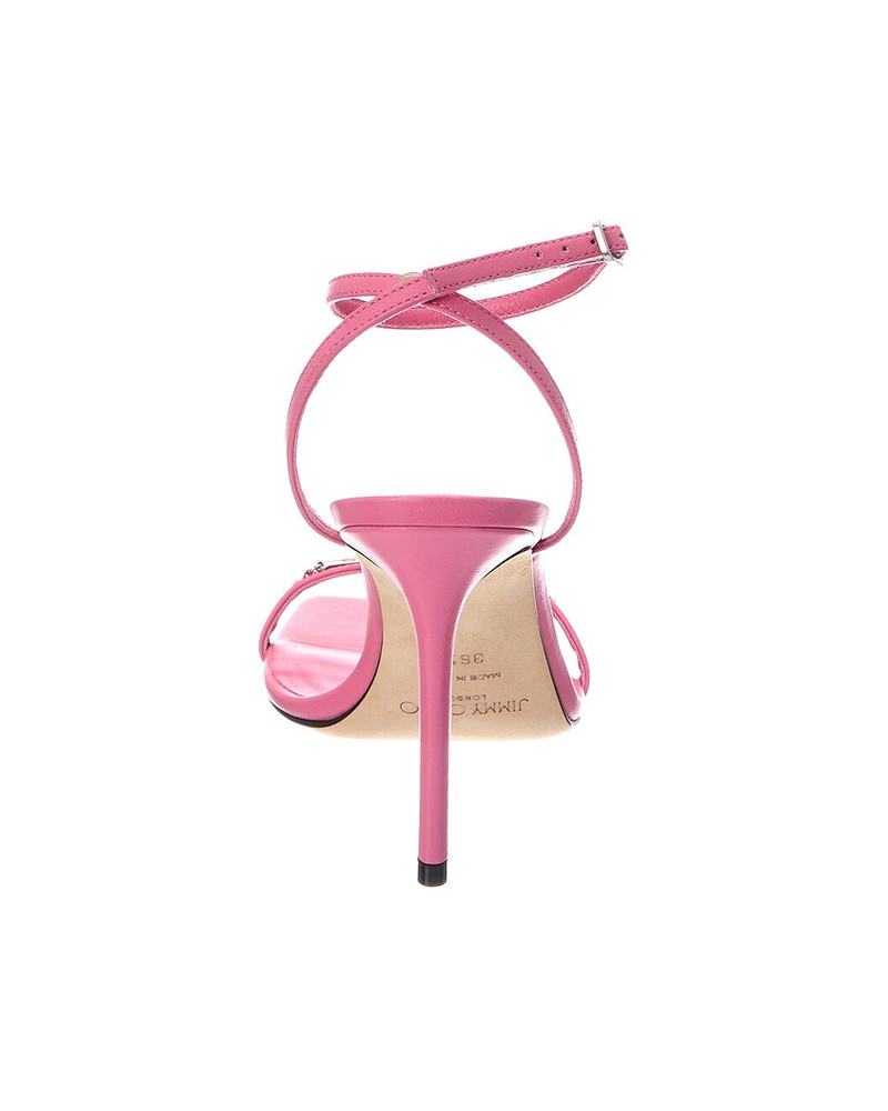 Jimmy Choo Jaxon 95 Leather Sandal 3
