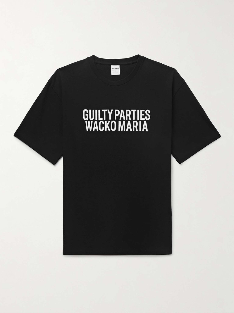 Logo-Print Cotton-Jersey T-Shirt - 1
