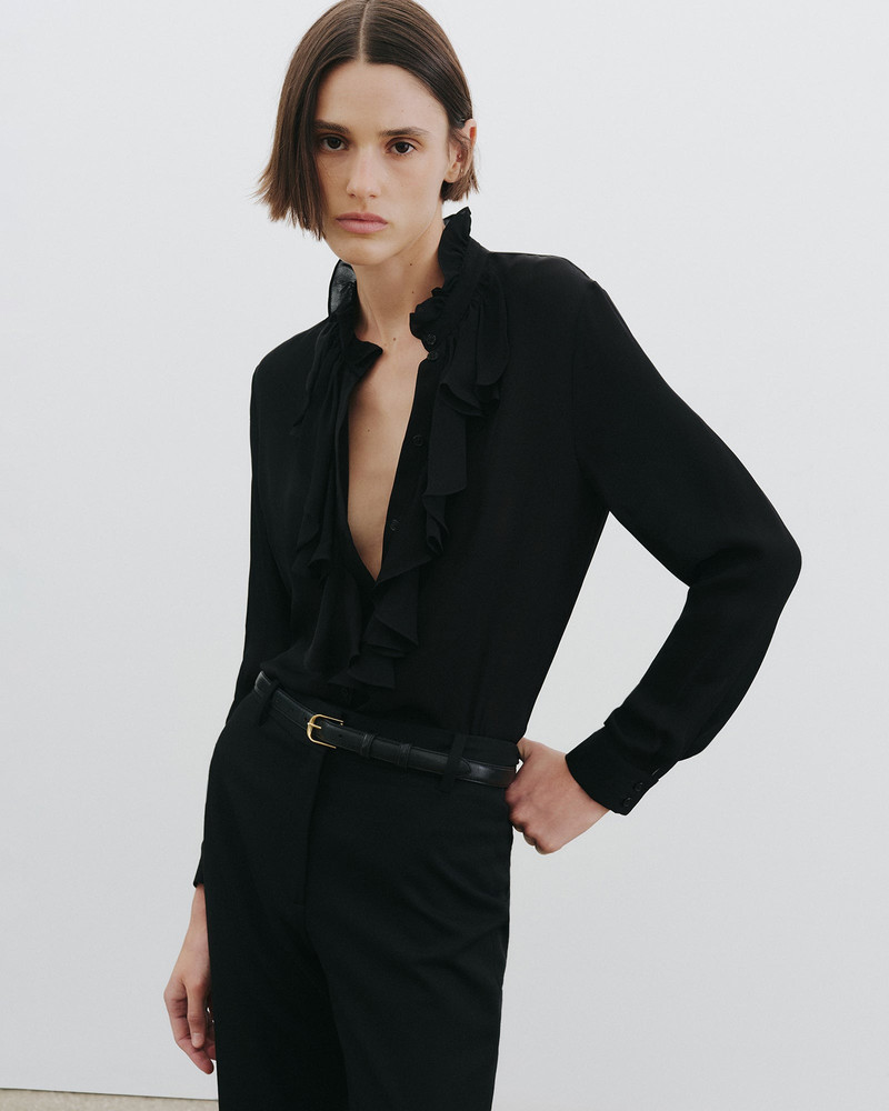 NILI LOTAN LILY SILK BLOUSE outlook