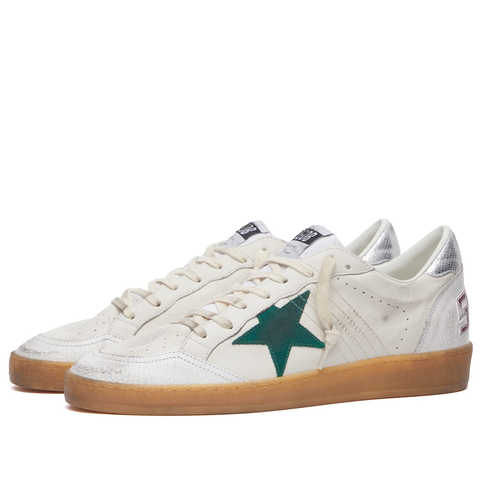 Golden Goose Ball Star Leather Sneaker - 2