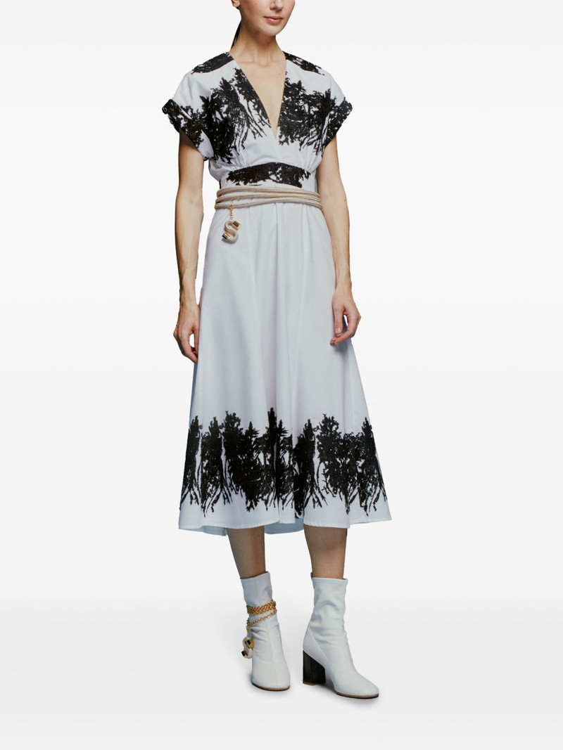 SILVIA TCHERASSI Laila midi dress outlook