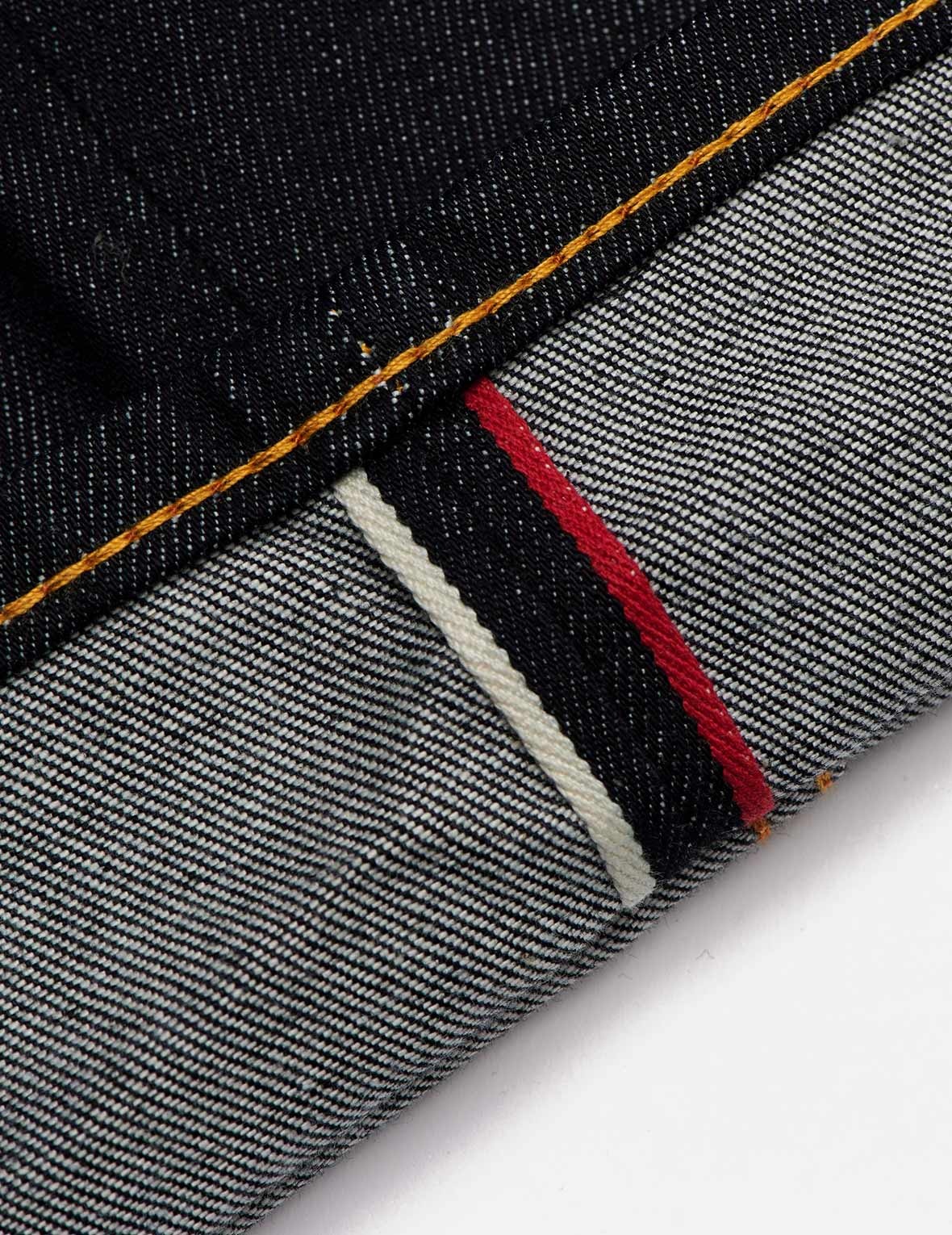 Orange Brushstroke Daicock Slim Straight fit Jeans #2010 - 12
