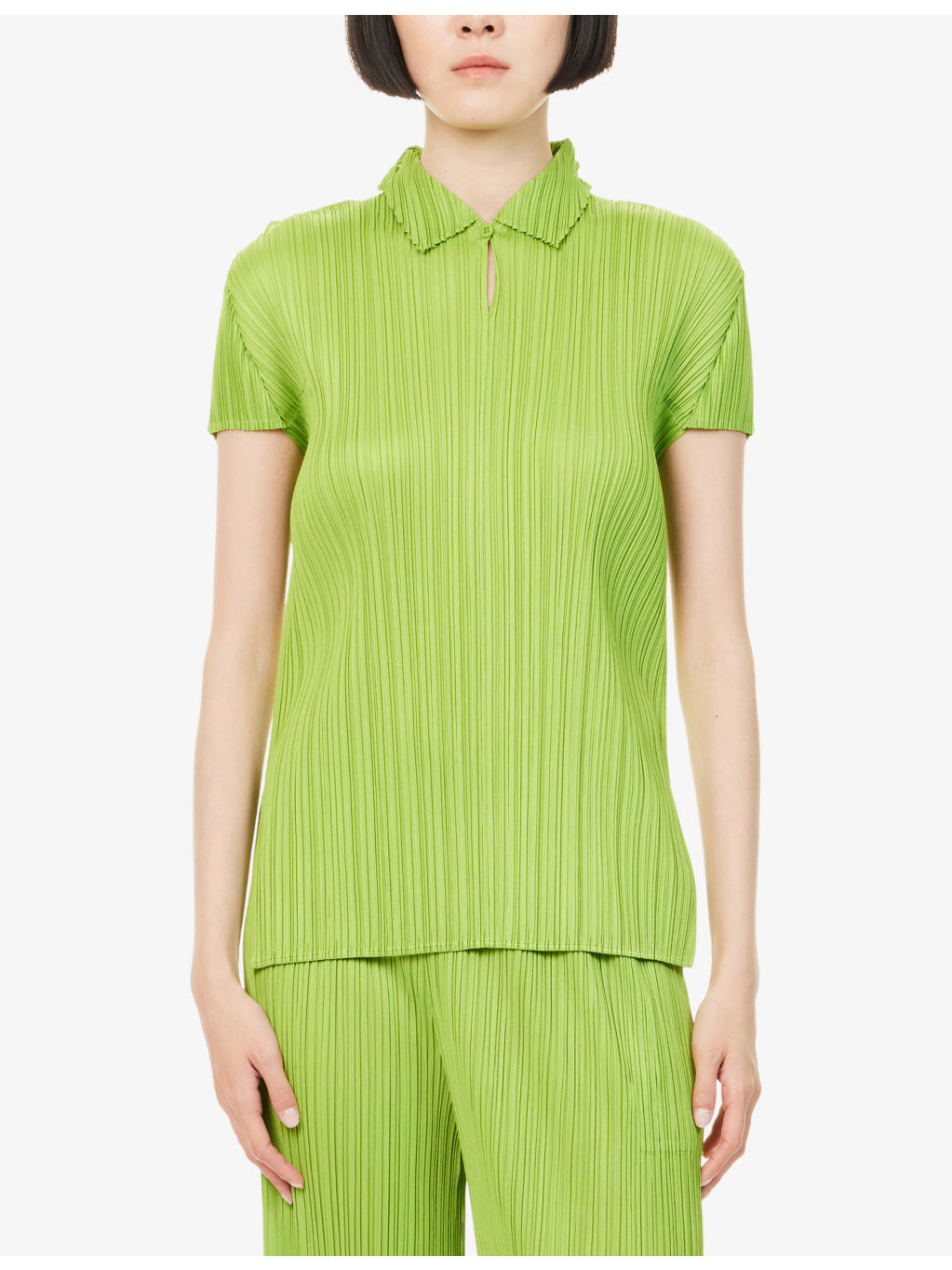 Monthly Colors August Short-Sleeves Knitted Shirt - 3