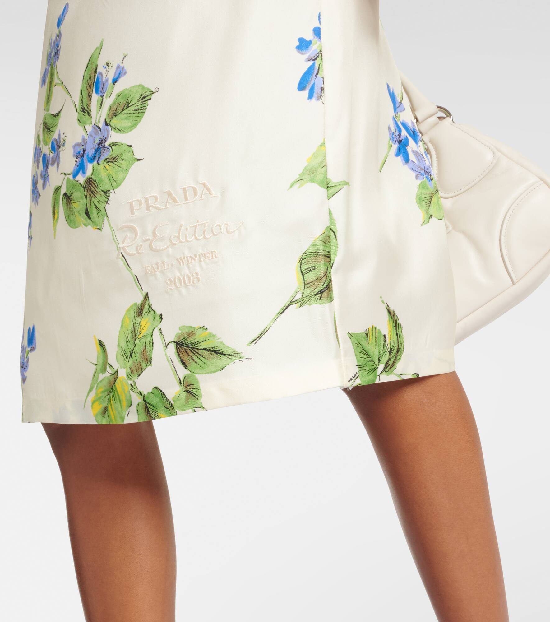 Silk-blend midi dress - 5