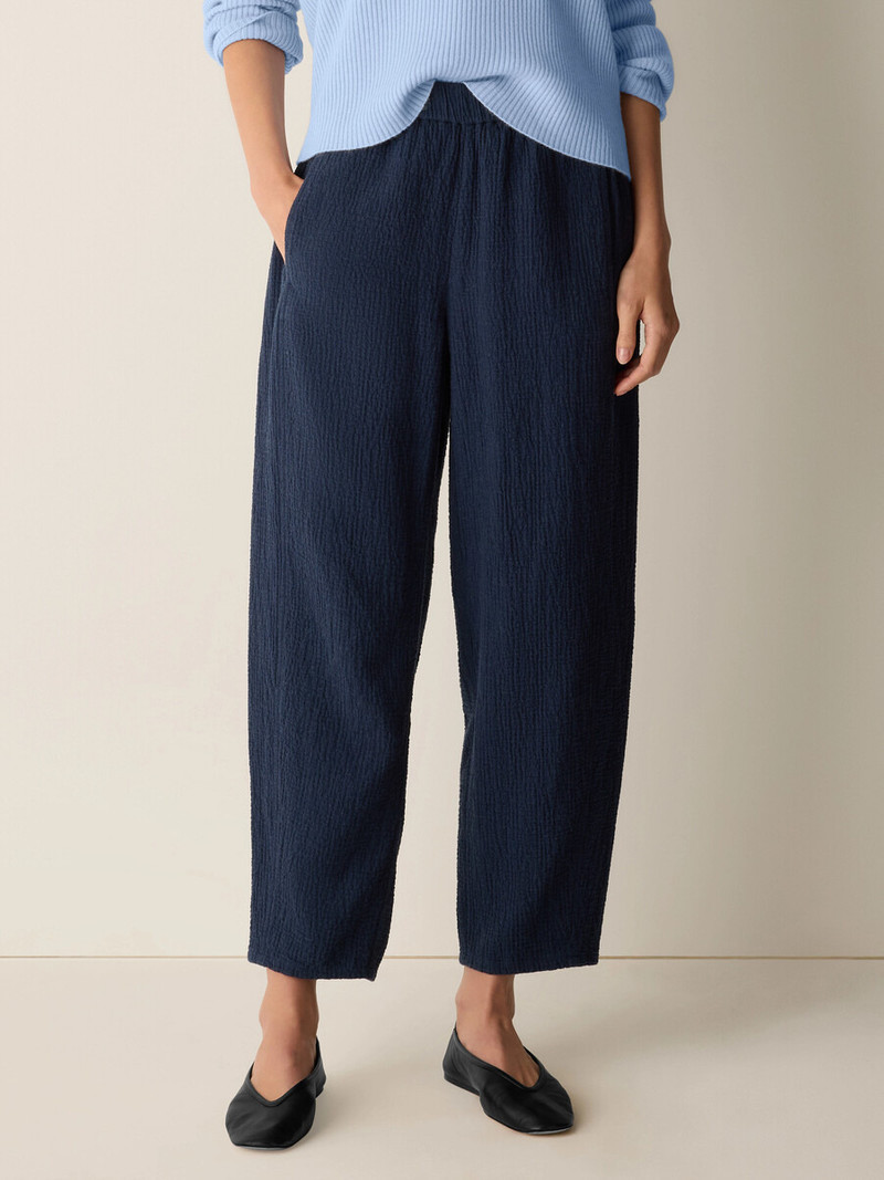 Organic Cotton Doubleweave Lantern Pant 3