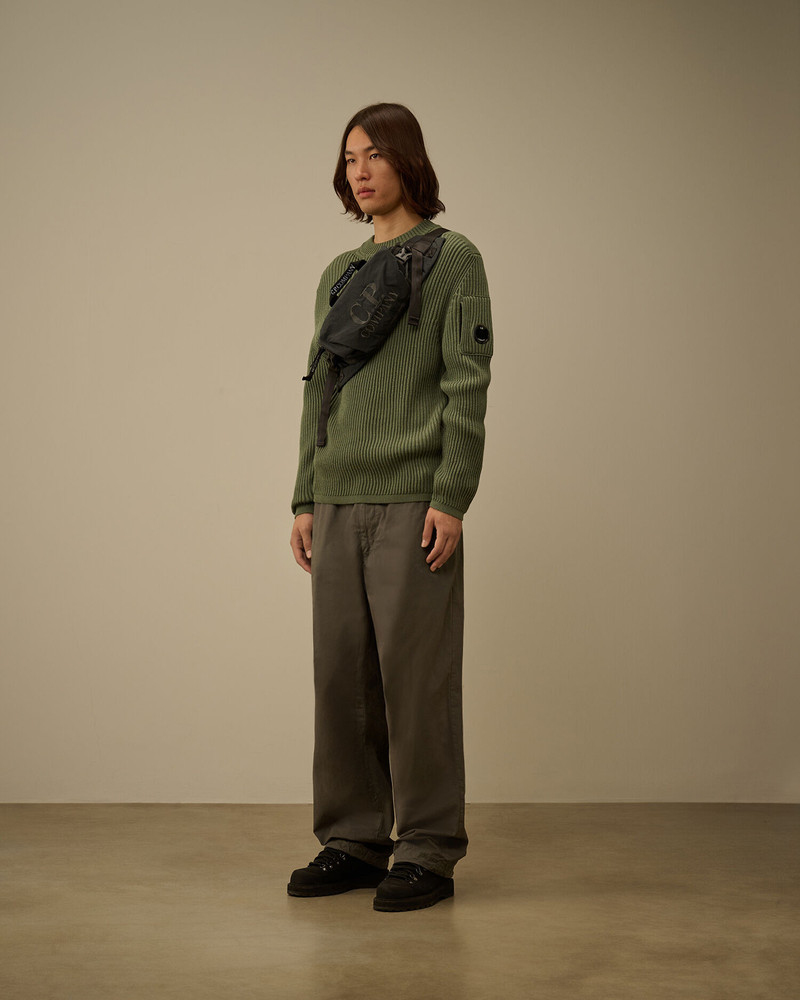 C.P. Company Re-Wool Crewneck Lens Sweater outlook