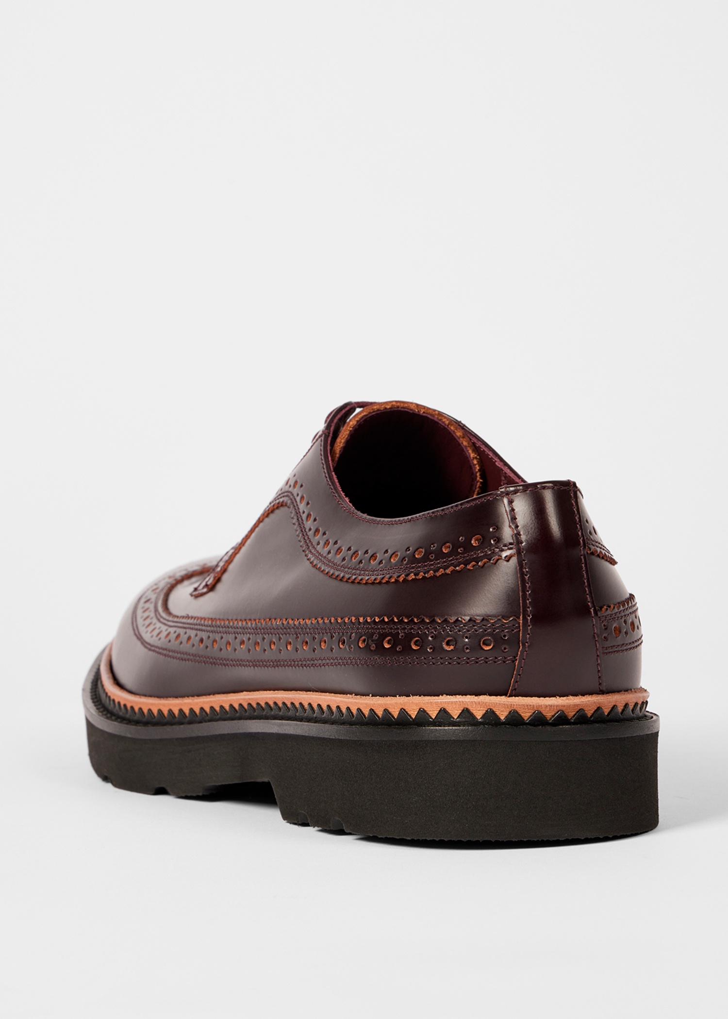 Bordeaux 'Count' Brogues - 5