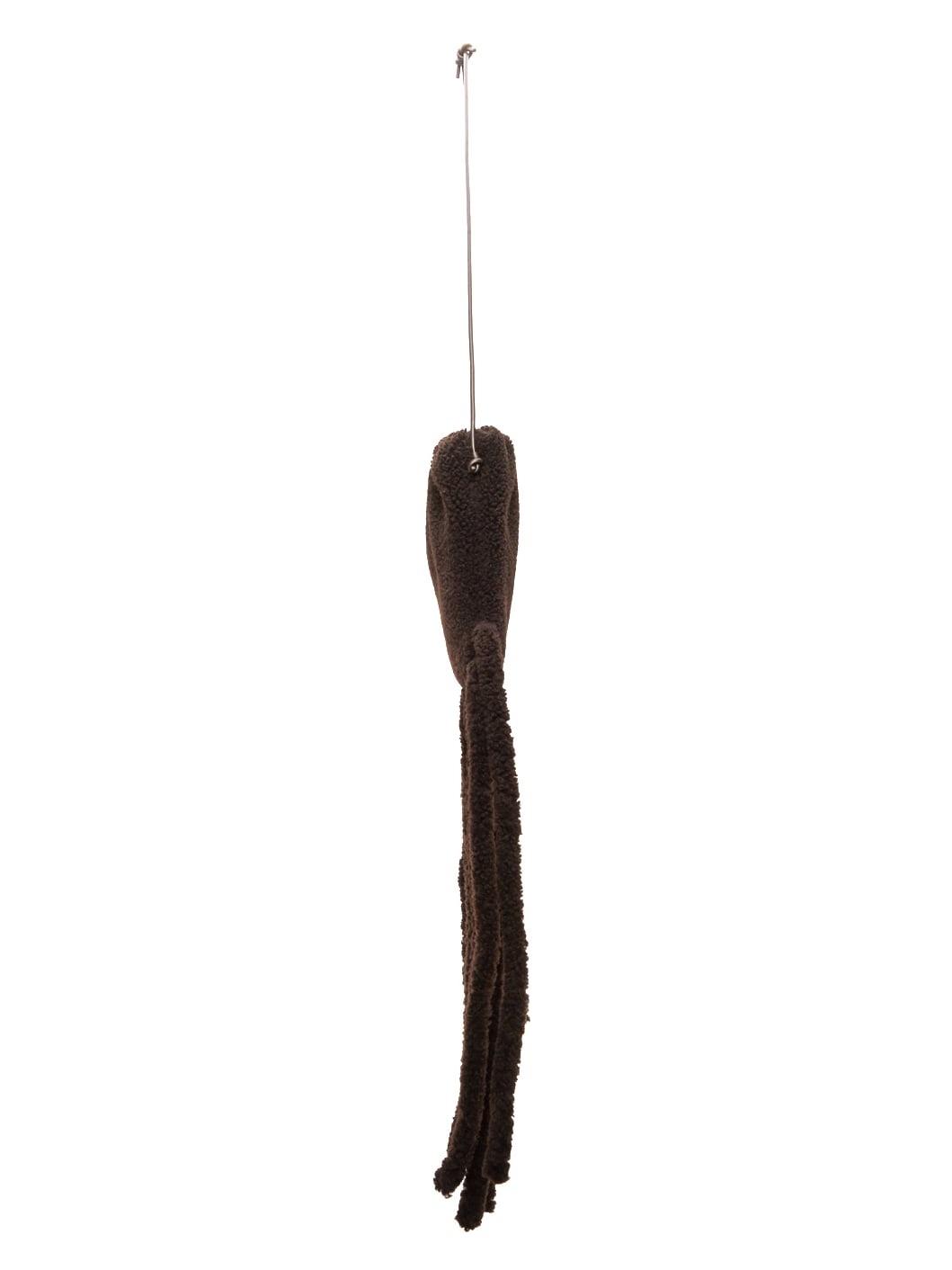 Brown Shearling 'The Fringe' Bag - 2