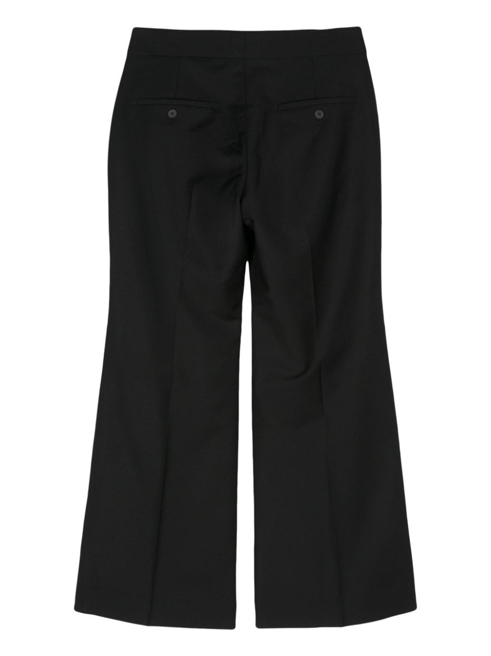 pressed-crease tailored trousers - 2