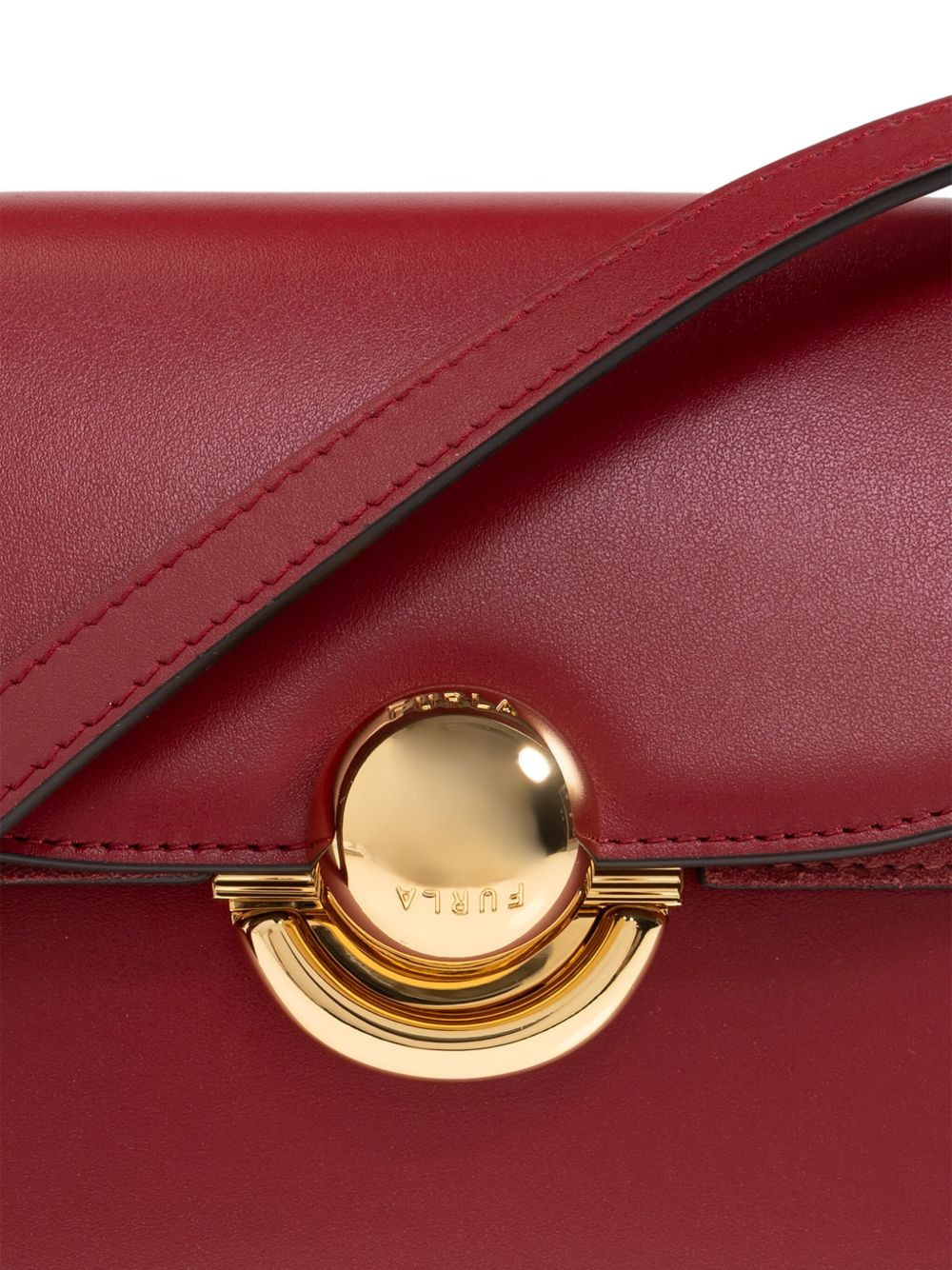 Sfera leather shoulder bag - 5
