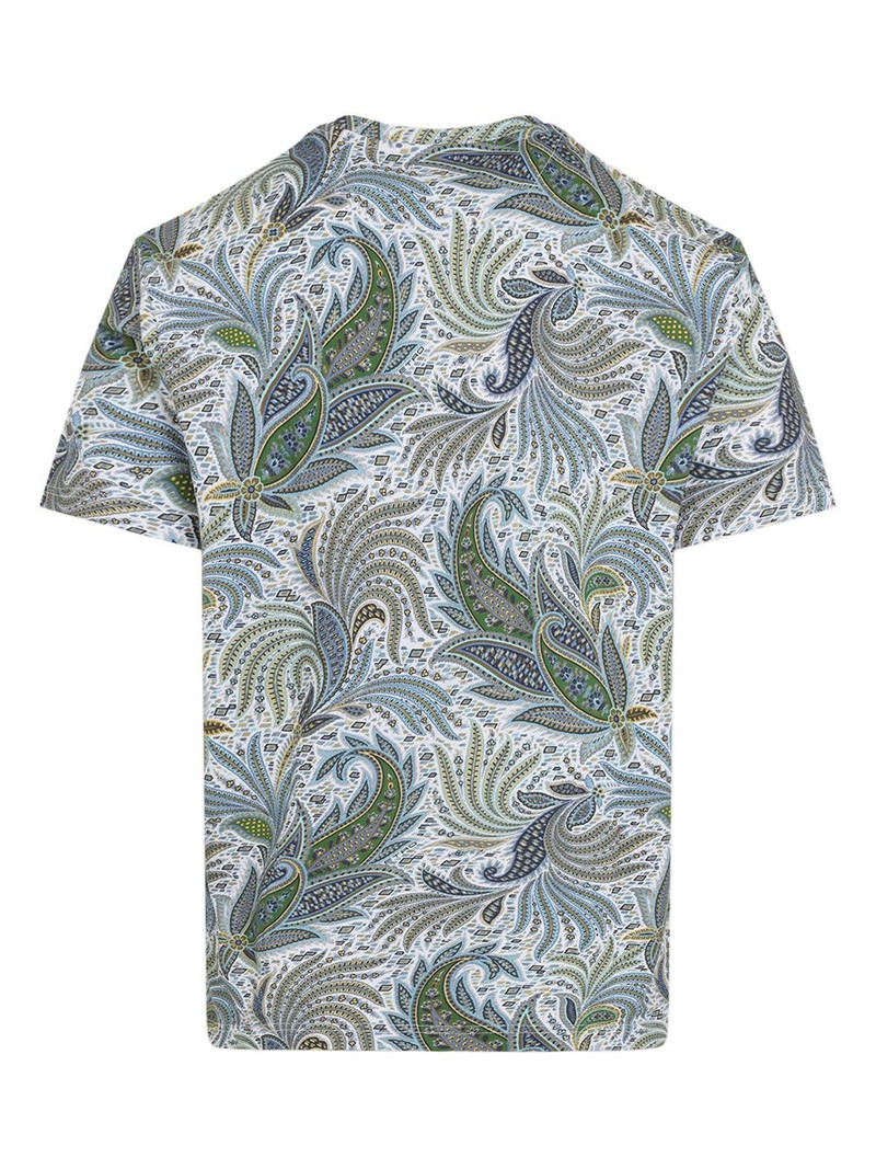 Etro paisley-print T-shirt outlook