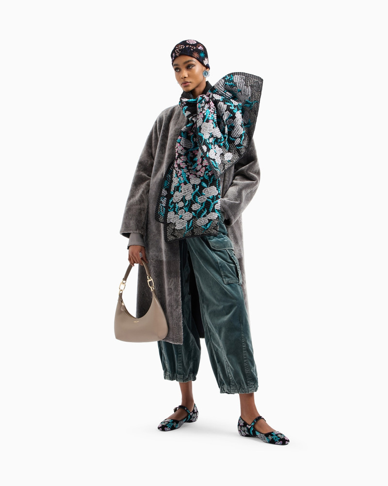 Medium la Prima nappa-leather hobo bag 6