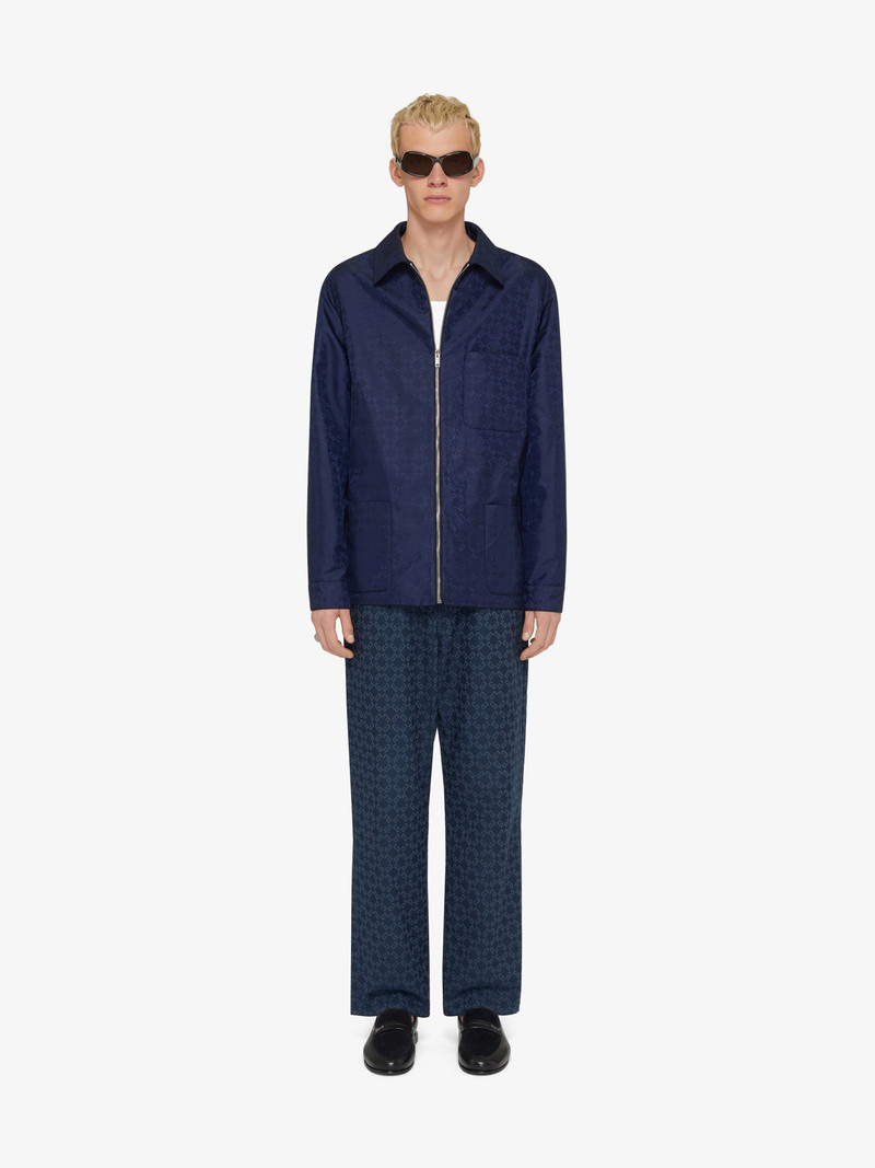 Givenchy OVERSHIRT IN DOUBLE FACE MONOGRAM 72 JACQUARD outlook
