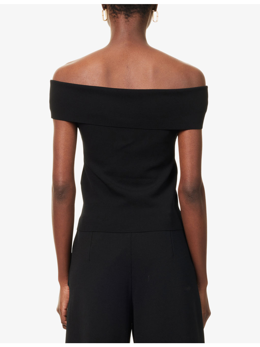 Francis Off-Shoulders Knitted Top - 4
