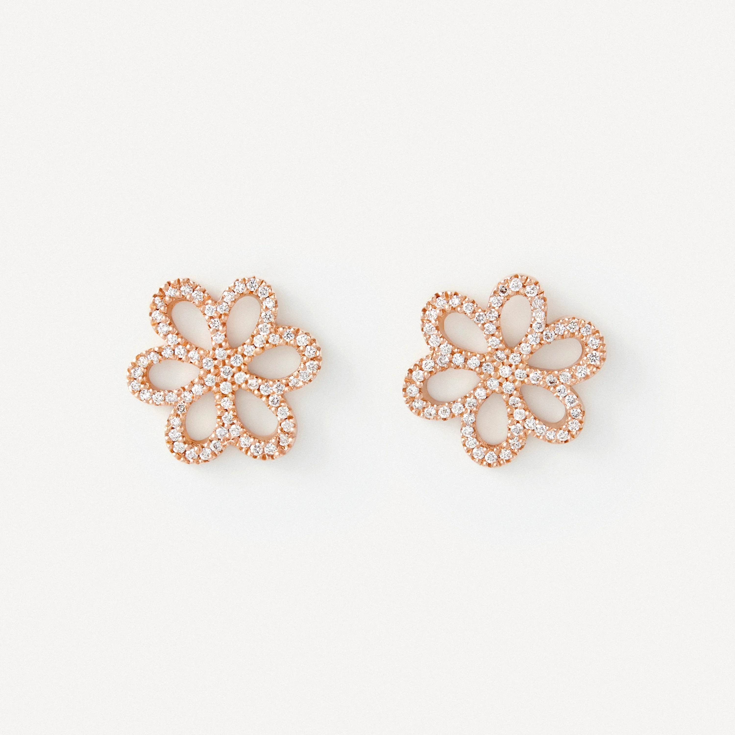 Earrings in rose gold with diamonds TOUS ATELIER - 1