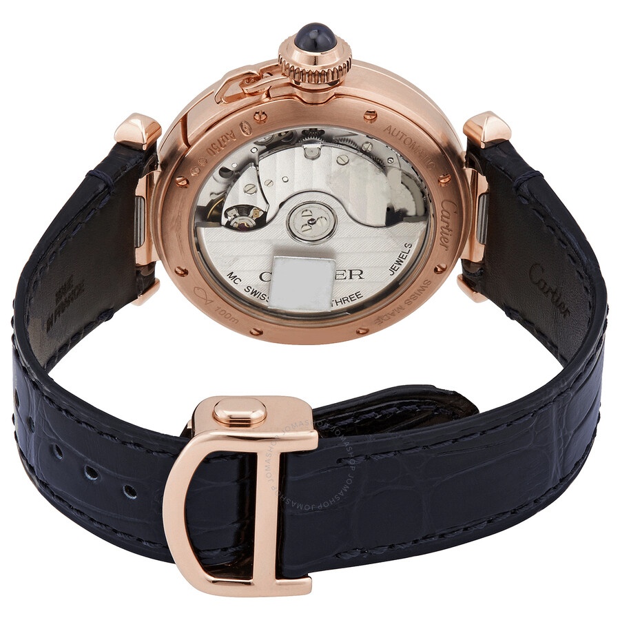 Cartier Pasha de Cartier Automatic 18kt Rose Gold Ladies Watch WGPA0014 - 3