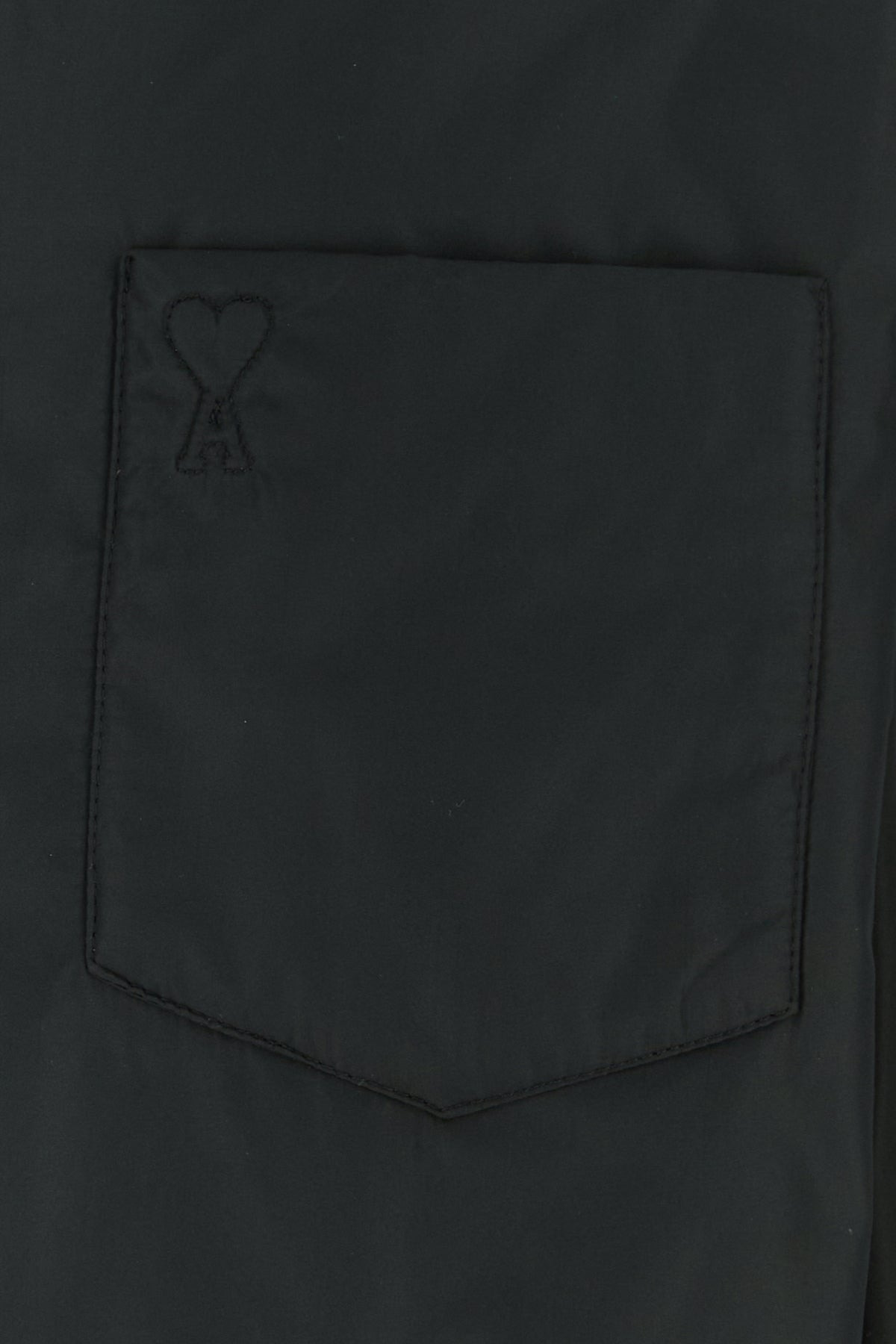 Black polyester shirt - 3