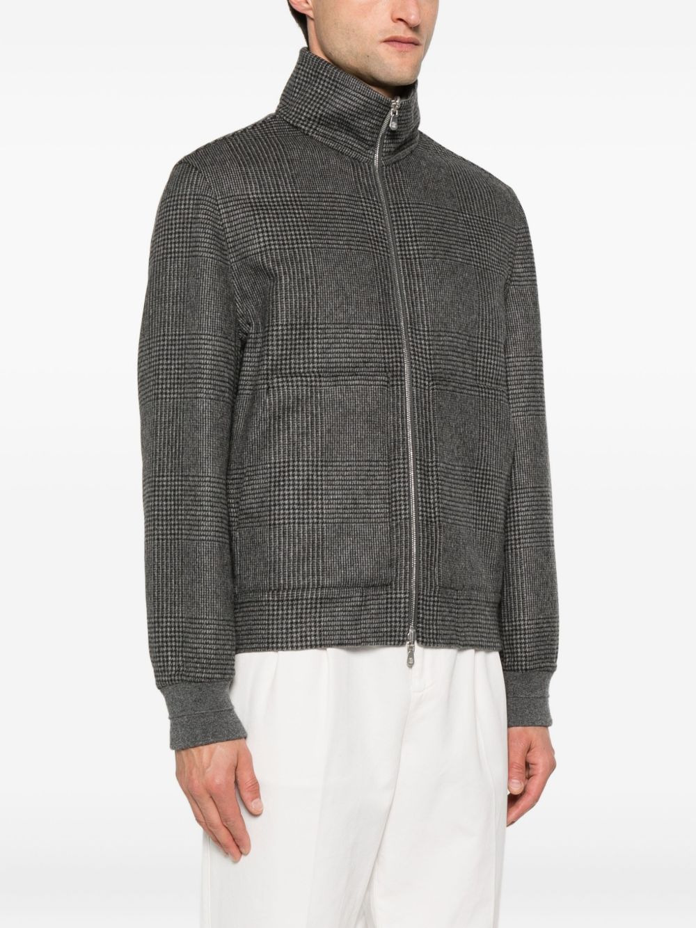 Cashmere Bomber Jacket - 2