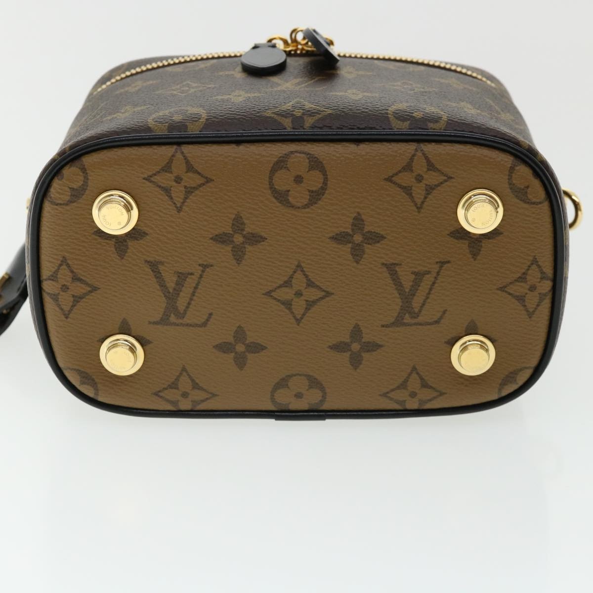 LOUIS VUITTON Monogram Reverse Vanity Nvpm Hand Bag M45165 - 5