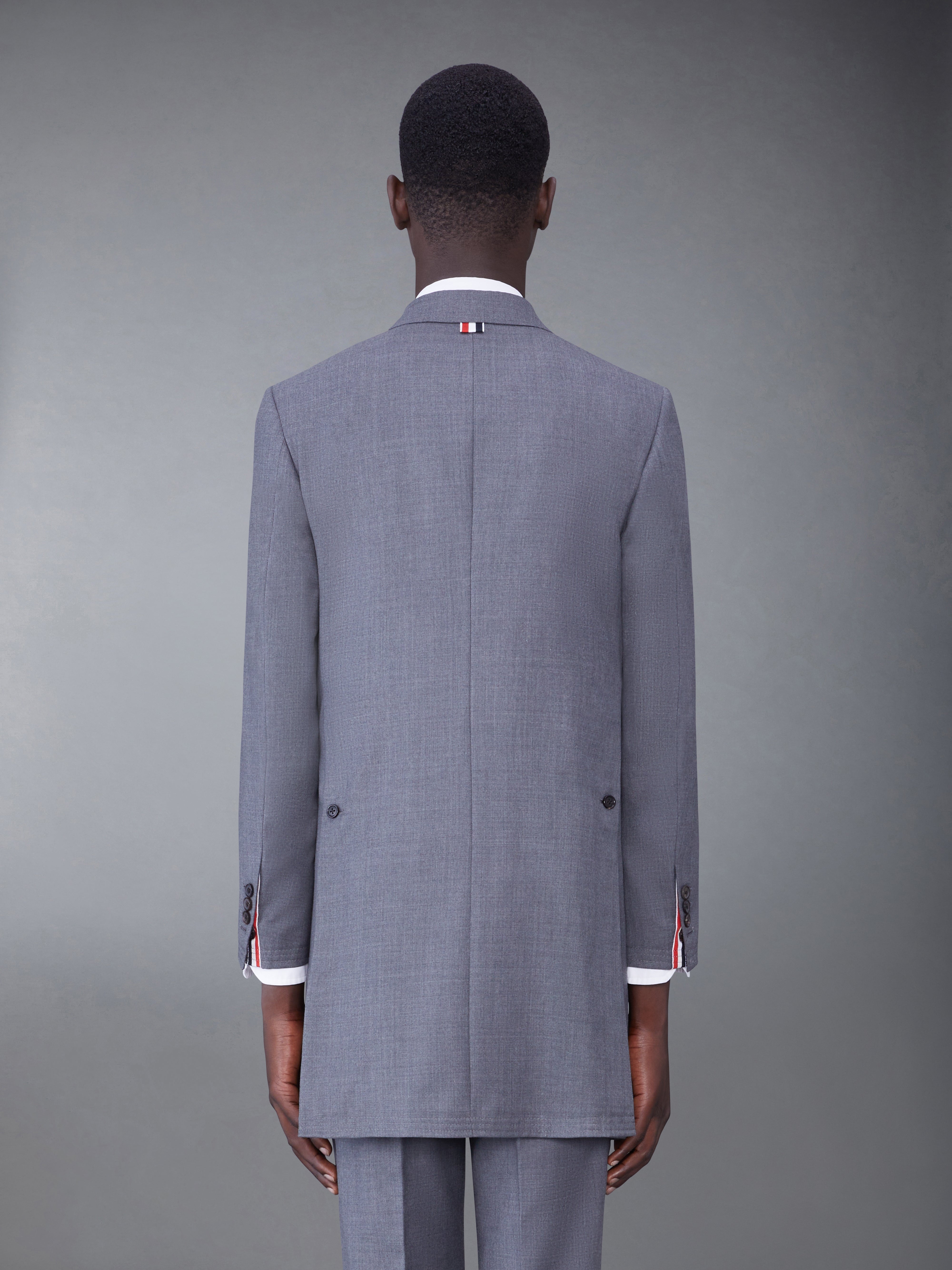TWILL WOOL CLASSIC CHESTERFIELD OVERCOAT - 2
