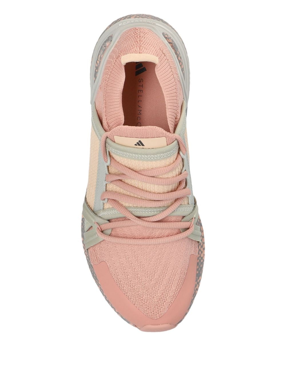 knit-panelled sneakers - 4