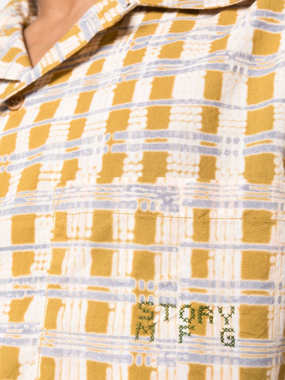 Shore checked cotton shirt - 5