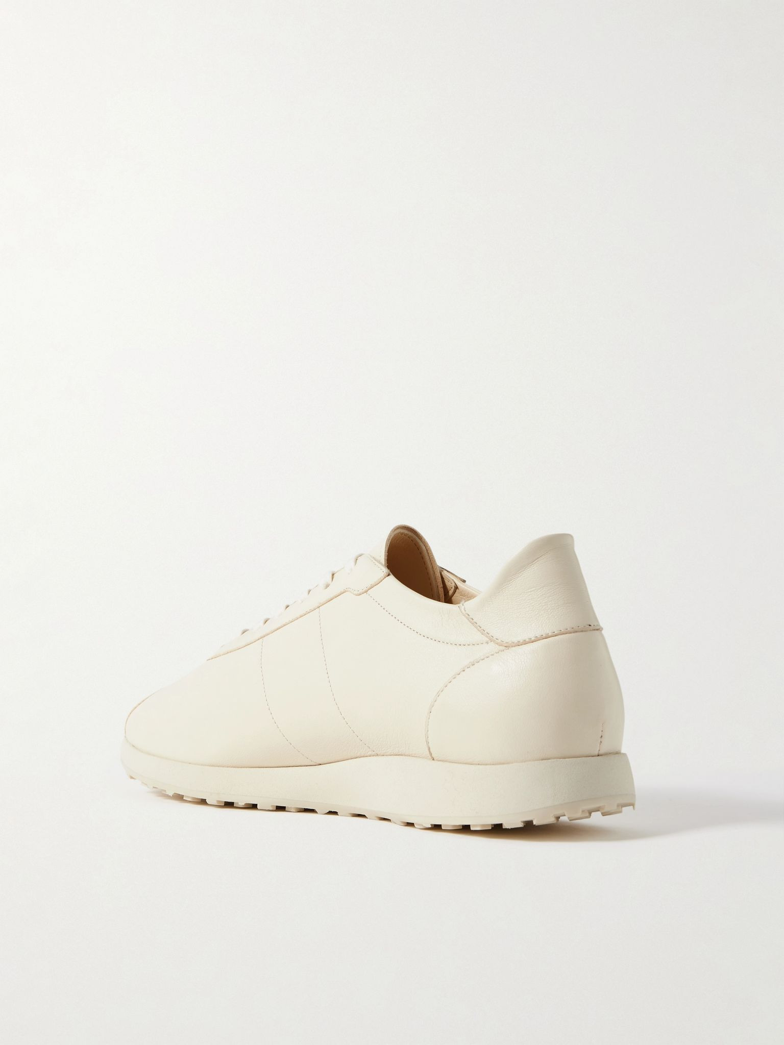 Mica leather sneakers Ivory - 3