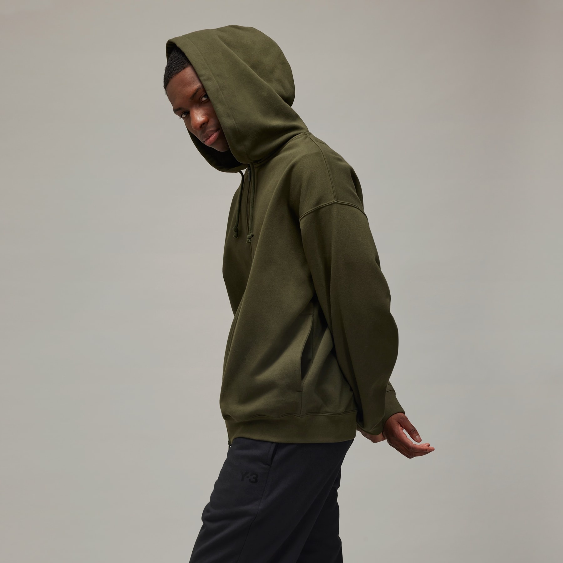 Y-3 Brushed Terry Zip Hoodie - 4