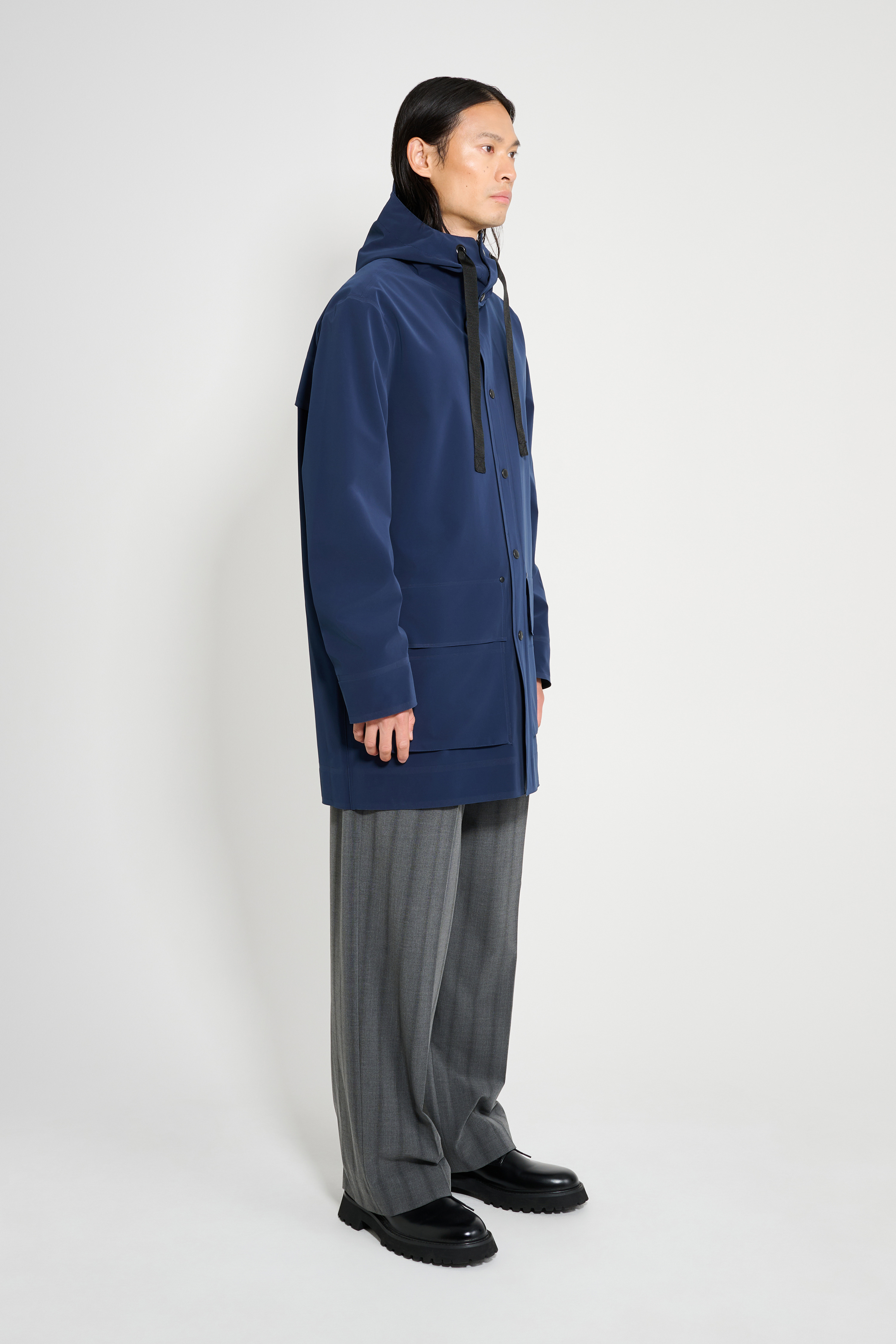 Stockholm 15 Raincoat Navy - 3