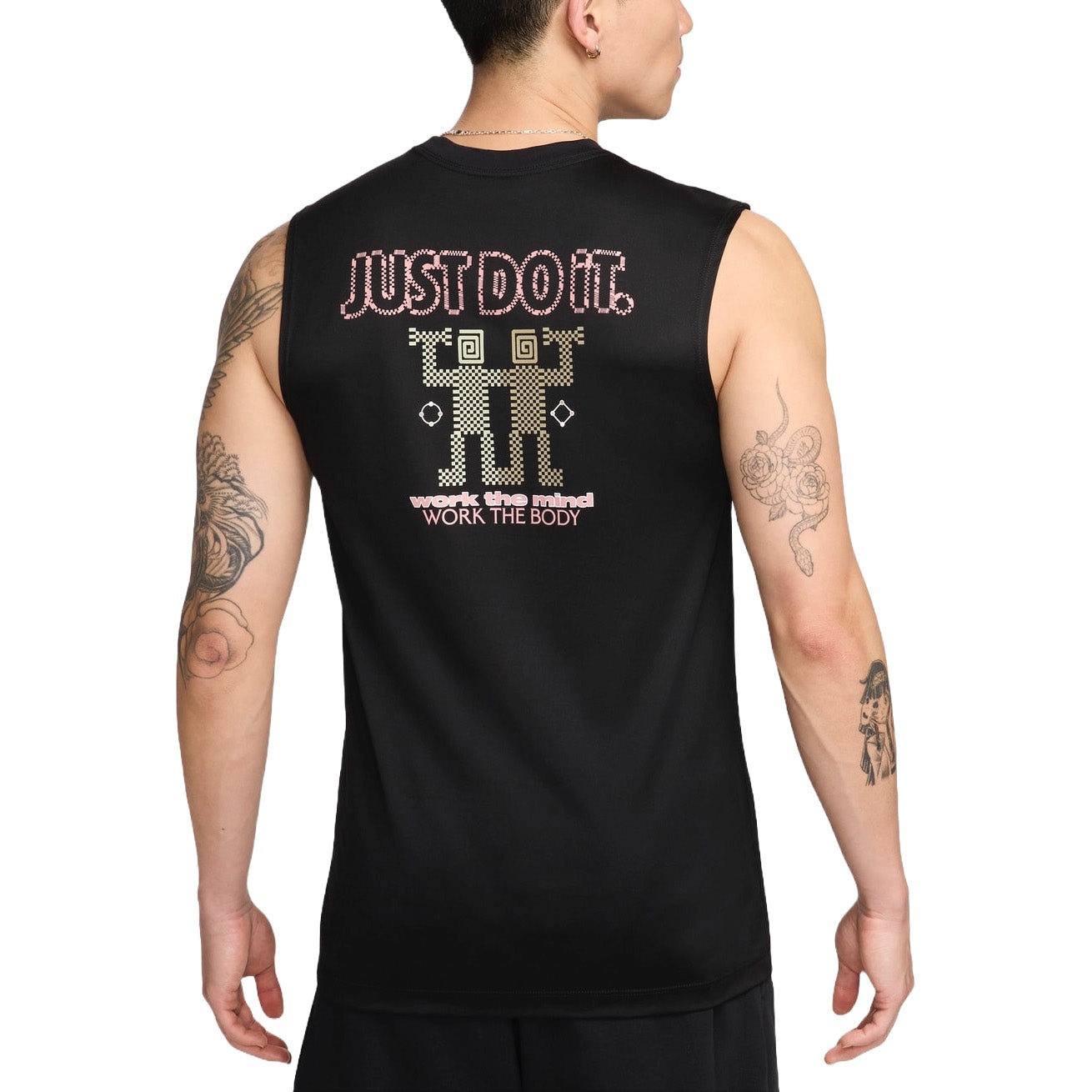 Nike Dri-FIT Sleeveless Fitness Tank Asia Sizing 'Black' FV8375-010 - 2