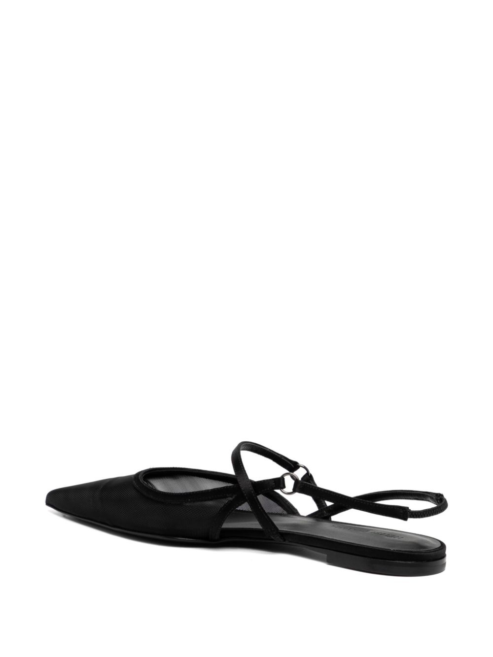 pointed flat sandals - 3