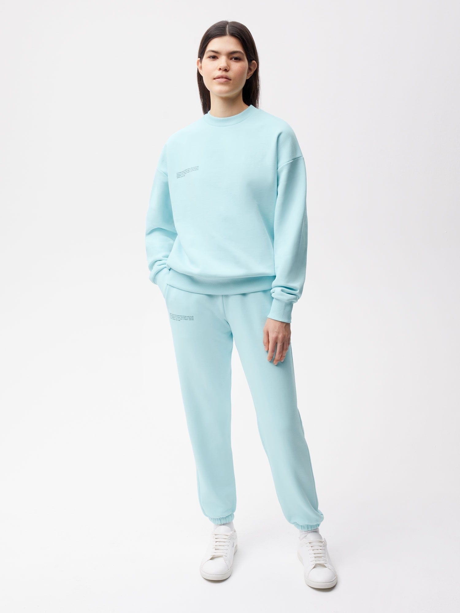 Womens 365 Heavyweight Track Pants - Powder Blue - 2