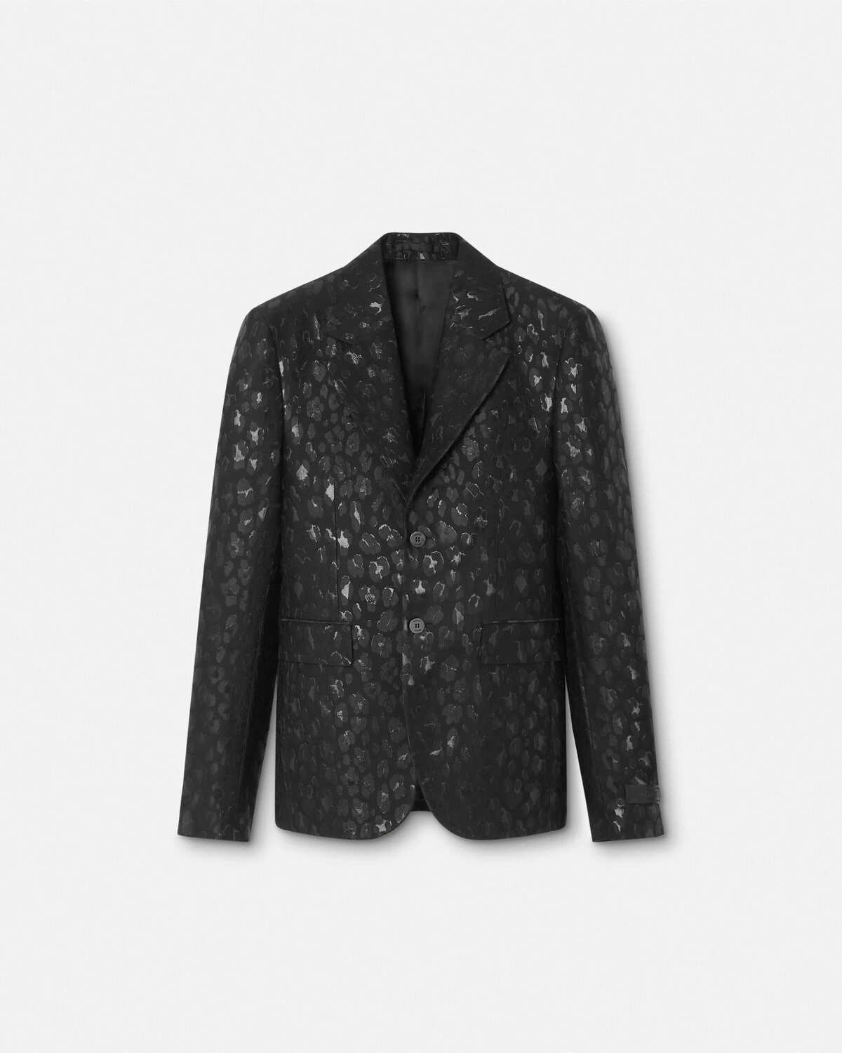 Leopard Jacquard Blazer - 1