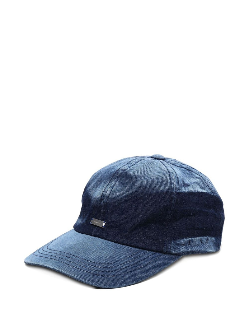ADER error denim-effect metal-detail baseball cap outlook