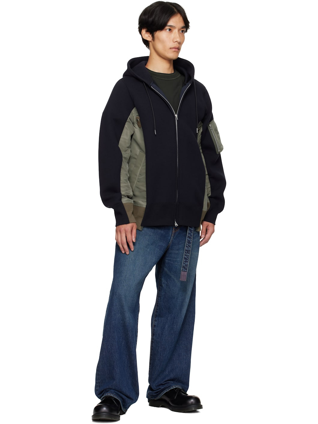 Blue Belted Jeans - 4