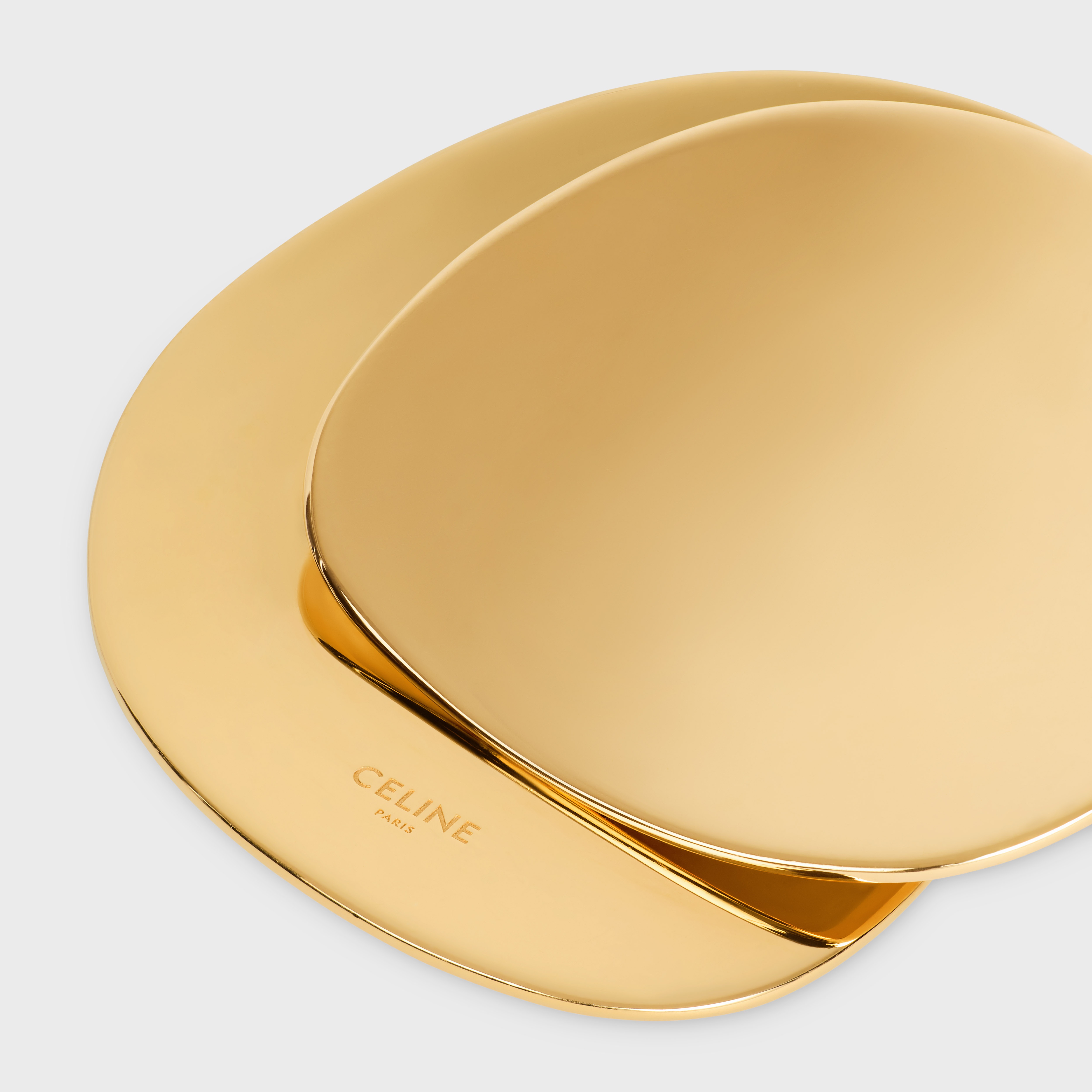 Celine Petale Ring in Brass with Gold Finish - 4