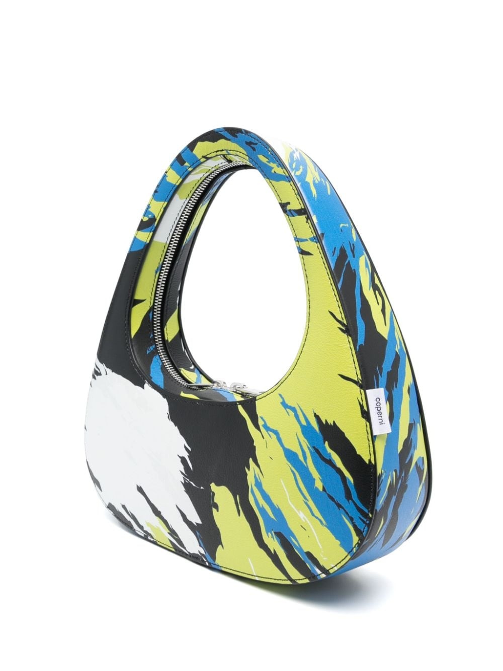 Swipe leather tote bag - 3