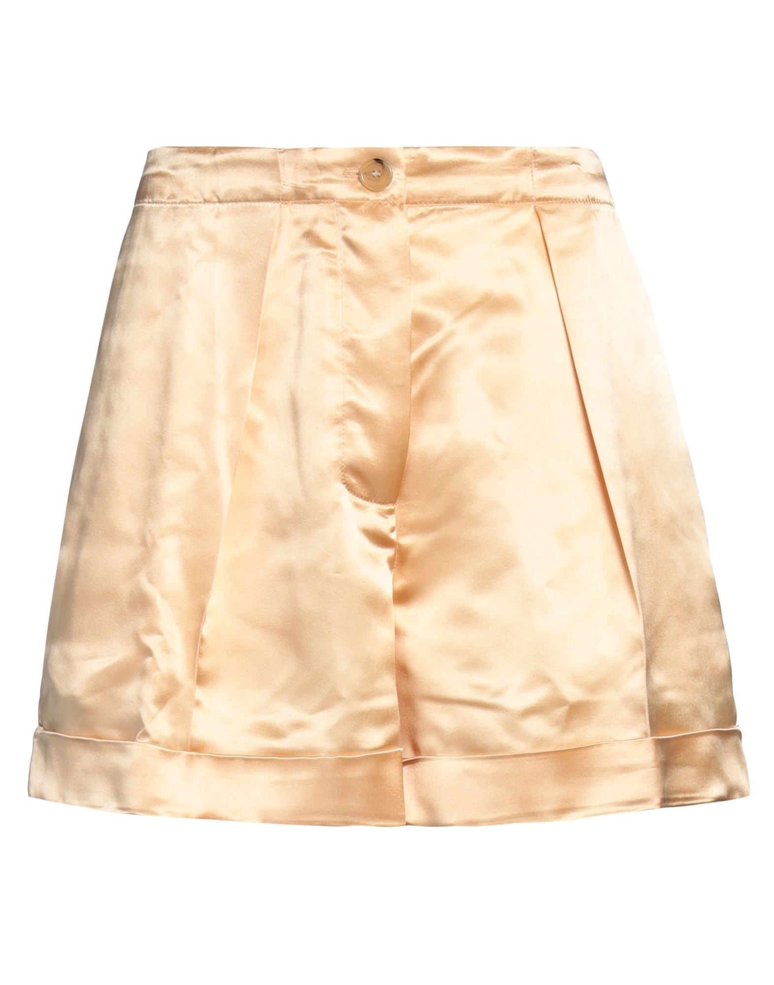 Beige Women's Shorts & Bermuda - 1