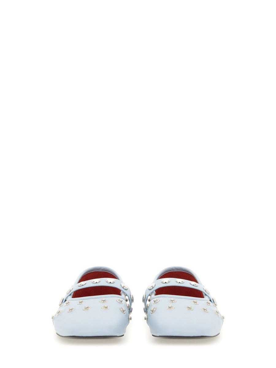 Stella Mccartney Women "Ryder" Ballerina With Studs - 4