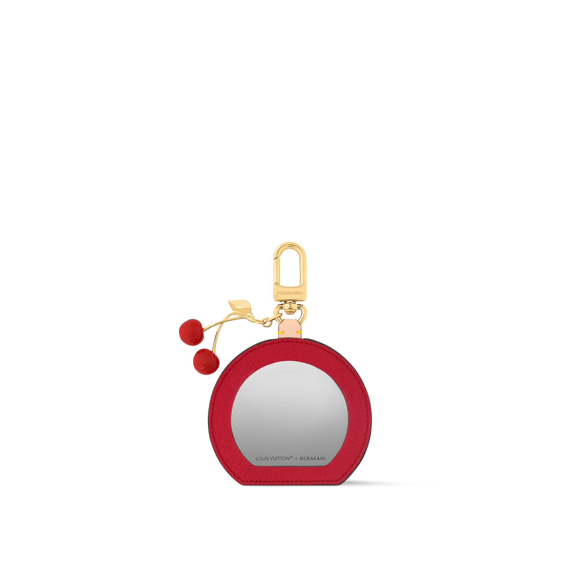 LV x TM Cerise LV Mini Mirror Bag Charm - 2
