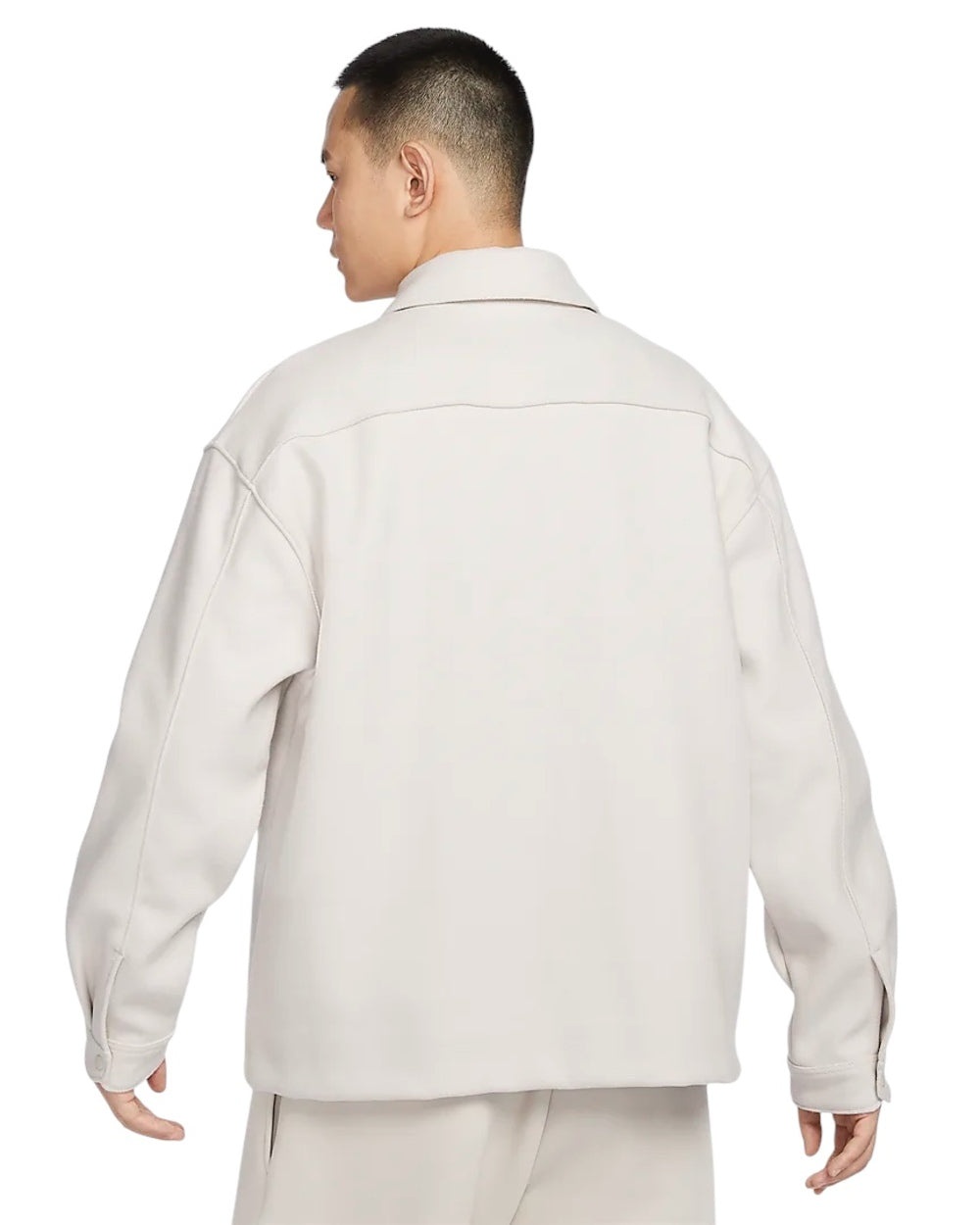 Nike Sportswear Tech Wool Shirt 'Grey' HF0133-104 - 2
