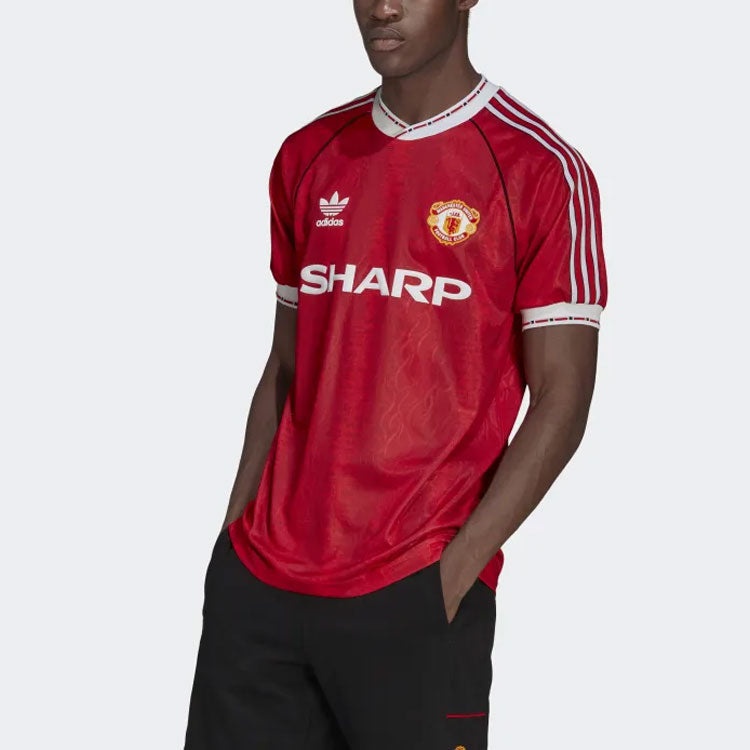 adidas Manchester United 90 Home Jersey 'Red' HP0455 - 5